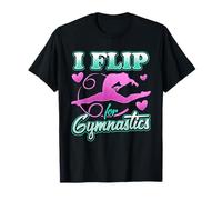 Me vuelvo para Hacer Gimnasia, Divertida, a la Gimnasta le encantan Las Volteretas hacia atrás Camiseta