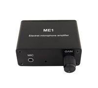 ME1 Studio - Amplificador de salida portátil de 3 canales con diseño de circuito de baja distorsión, compatibilidad de carga móvil, consolas de mezcla