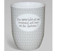 Mea Living Asa Taza 500ml Dicho La por Todo el Mundo Es Un Casa de Locos Taza