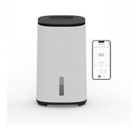 Meaco Deshumidificador Dry Arete® Two de 25 L y purificador de aire HEPA H13, bajo consumo, bajo nivel de ruido, aplicación Wi-Fi, modo de humedad inteligente, modo de lavado