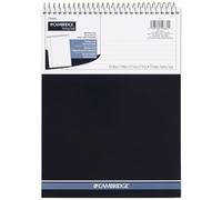 Mead Cambridge Notebook, espiral doble, blanco, 1 each