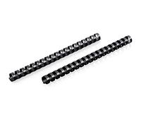 Mead CombBind 4000135 - Espinas/espirales/peines, 5/8 pulgadas, capacidad para 125 hojas, negro, paquete de 125