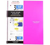 Mead - Cuaderno de 5 estrellas, 3 asignaturas