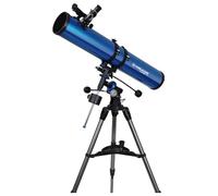 Meade Instruments Polaris 216004 - Telescopio, Reflector Azul, 114mm
