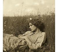 Meadow Dreams: A Serene 8.5x8.5 Journal for Reflection and Creativity: 200 Pages of Left-Aligned Writing Space to Capture Your Thoughts