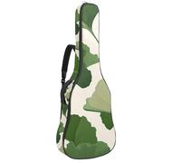 Meadow Wild Flowers and Tree Leaves - Funda acolchada para guitarra acústica con bolsillos ajustables para correa de hombro, Multicolor 06, 42.9x16.9x4.7 in, Mochila informal