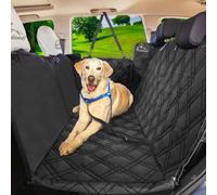 Meadowlark Fundas de Asiento para Perro, diseño único y protección Completa del Coche: Puertas, reposacabezas y Asiento Trasero Solapa Lateral Extra Duradera con Cremallera, Funda de Asiento