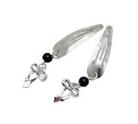 MEAKTSMI 1 par de elegantes horquillas joyas accesorios de moda para el cabello para el pelo adorno para las mujeres con estilo