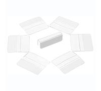 MEAKTSMI 100 adaptadores de tarjetas de pendientes, adhesivo para labios, adaptador autoadhesivo para pendientes de joyería, accesorios de collar, pantalla