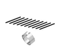 MEAKTSMI 10pcs Durabilidad Plum Nibs Adecuado para CTL460 CTH460 CTH461 CTH661 CTH480 CTH480S INTUOS4 Tablet Pen Pen