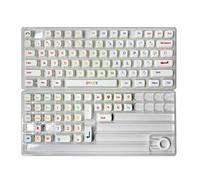 MEAKTSMI 113 Teclas XDA Altura Fuentes de Color Grandes Teclas Colores del Arco Iris Temas Teclas Para Mejorar Temas Teclados Mecánicos