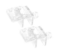 MEAKTSMI Acuario Accesorios Acuario Invisible Anti Salto Red Protección Net Anti Escape Acrílico Reemplazo Red Clip