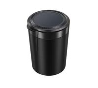 MEAKTSMI Cenicero de coche sin humo con tapa y luz LED, soporte para tazas, cenicero de coche para portavasos de vehículo y uso en interiores