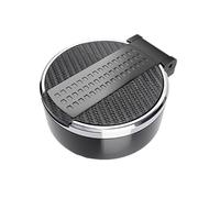 MEAKTSMI Cenicero para portavasos de coche, a prueba de olores, cenicero con receptáculo de basura pequeño seguro y versátil