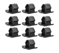 MEAKTSMI Clips de aislamiento para capó de motor, retenedor de revestimiento de plástico, 10 unidades para una fijación estable