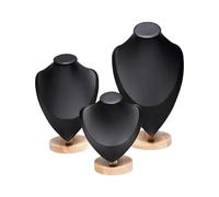 MEAKTSMI Conjunto De 3 Velvets Soporte De Exhibición De Joyería Velvets Organizadores De Joyería Para Collar Profesional Accesorios De Fotografía Adecuado