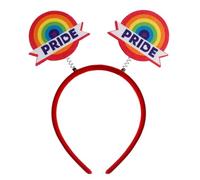 MEAKTSMI Diadema de corazón arco iris, cómoda diadema para disfraz que da a cualquier atuendo adecuado para entusiastas