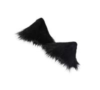 MEAKTSMI Hermosas orejas de gato clips para el pelo adornan el cabello con materiales de felpa suaves ideales para ventiladores de anime y entusiastas del cosplay