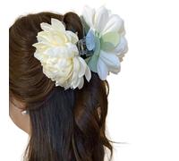 MEAKTSMI Llamativos clips de plástico con gran rosa ligera pinza para el pelo para mujeres y niñas