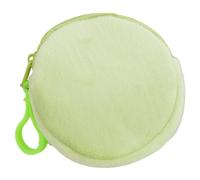MEAKTSMI Monederos Llavero Colorido Redondo Monederos Llavero Práctico Accesorio de Bolsillo Llavero Colgante de Peluche
