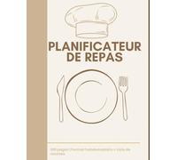 Meal Planner 2026 - Planificateur Hebdomadaire des Repas + Liste de Courses (A4)