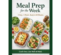 Meal Prep for the Week: 5 Days. 5 Meals. Ready in 60 Minutes.