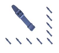 Mealoodiousmusea Correa de reloj ajustable para mujer y hombre, correa de muñeca, correa de reparación de reloj, accesorios de repuesto para Swatch azul marino, as description, Poliéster