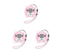 Mealoodiousmusea Juego de 3 fundas de silicona duraderas para Punirunes Virtual Pet Toy Seguro y elegante para Punirunes Virtual Pet Gel de sílice para 3-6 años, color rosa
