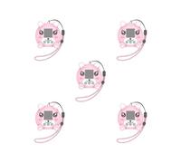 Mealoodiousmusea Juego de 5 fundas de silicona duraderas para Punirunes Virtual Pet Toy Seguro y elegante para Punirunes Virtual Pet Gel de sílice para 3-6 años, color rosa