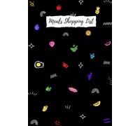 Meals Shopping List: Weekly Meal Planner and Shopping List | Size 6x9 Inches 104 Pages