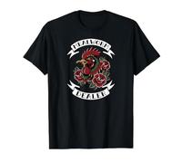 Mealworm Dealer Backyard Chicken Keeper Tattoo Rooster Camiseta gráfica económica, Hombre, Negro, XL