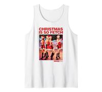 Mean Girls Christmas Is So Fetch Santa Outfit Scene Poster Camiseta sin Mangas