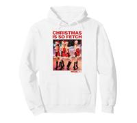 Mean Girls Christmas Is So Fetch Santa Outfit Scene Poster Sudadera con Capucha