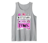 Mean Girls On Birthdays We Wear Pink Camiseta sin Mangas