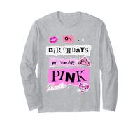 Mean Girls On Birthdays We Wear Pink Manga Larga