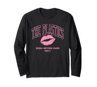 Mean Girls The Plastics Pink Lipstick Kiss Y2K Movie Manga Larga