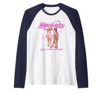Mean Girls Y2K The Plastics Portrait Movie Camiseta Manga Raglan
