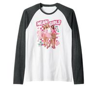 Mean Girls You Can't Sit with Us Checkerboard Y2K Movie Camiseta Manga Raglan