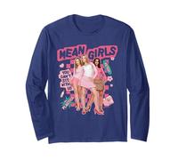 Mean Girls You Can't Sit with Us Checkerboard Y2K Movie Manga Larga