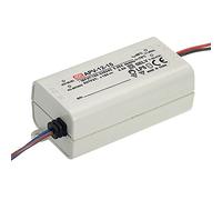 MEAN WELL APV-12-12 12W Blanco unidad de - Fuente de alimentación (12 W, 90-264, 5%, 47-63, 20 ms, 82%)