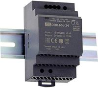 Mean Well DDR-60G-5 Convertidor DC-DC de 54 W tipo riel DIN 5V/10.8A