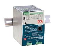 Mean Well DRS-240 Series DRS-240-12 DRS-240-24 DRS-240-36 DRS-240-48 240W Todo-en-Uno Potencia de Seguridad Inteligente 12V 24V 36V 48V (DRS-240-48)