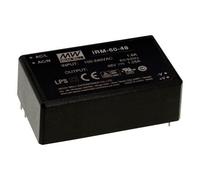 MEAN WELL Fuente de Alimentación 12V 5A 60W AC/DC para Montaje en PCB