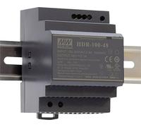Mean Well HDR-100-12N 90W - Riel DIN ultrafino HDR-100 12 V 7,5 A