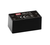 MEAN WELL IRM-10-12 10.2W Negro unidad de - Fuente de alimentación (10,2 W, 85 - 264, 82%, Sobrevoltaje, Sobrecarga, 1495800 h, Negro)