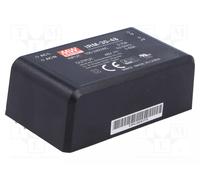 MEAN WELL IRM-30-48 Fuente de alimentación Tipo módulo AC-DC en Miniatura de 48 voltios, 0,63 amperios, 30,2 vatios, 4 Pines, Montaje en PC