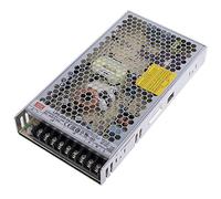 Mean Well LRS-200-24 - Fuente de alimentación (211 W, 24 V, 8,8 A, plana, 30 mm, 1HU, carcasa de metal)