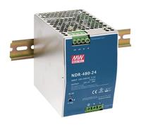 MEAN WELL NDR-480-24 480W 24V 20A Alimentación de Din Rail DIN-RAIL