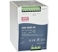 Mean Well SDR-480P-24 480W 24V 20A Riel DIN industrial de salida única con PFC y función paralela SDR-480P