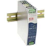 MEAN WELL SDR-75-24 75W 24V 3,2A Alimentación de Din Rail DIN-RAIL